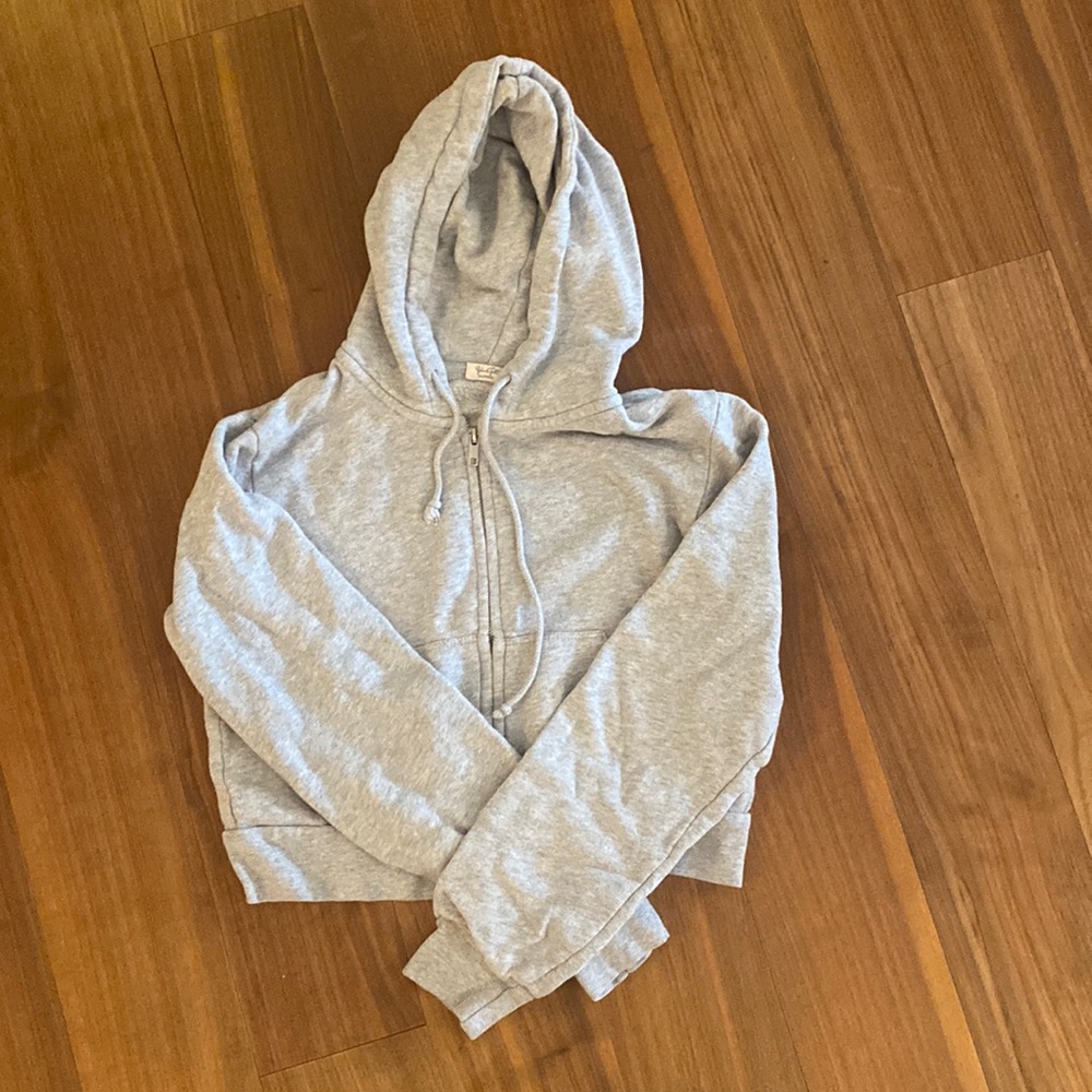 J. Galt/ Brandy Cropped Hoodie
